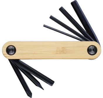 Set 7 utensili in acciaio e carbonio Edna FullGadgets.com