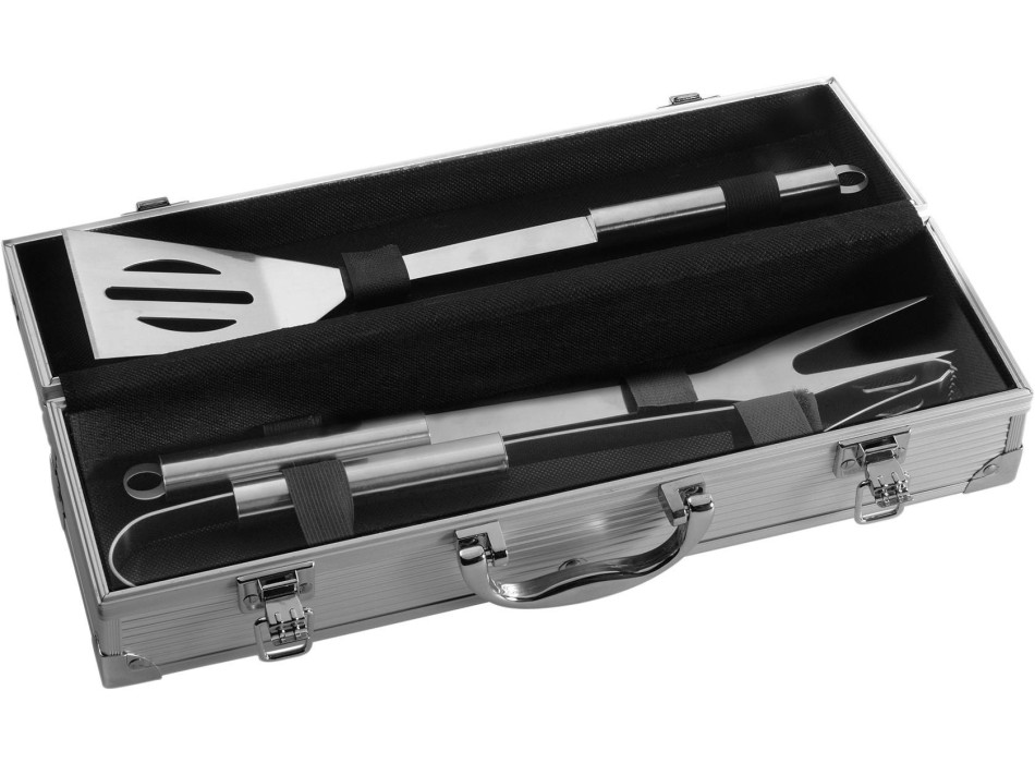 Set Barbecue in acciaio inox Jennifer FullGadgets.com
