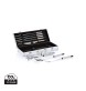 Set BBQ 12 pezzi in valigetta di alluminio FullGadgets.com