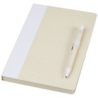 Set blocco note formato A5 e penna a sfera Dairy Dream realizzati con cartoni del latte riciclati FullGadgets.com