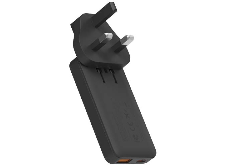 Set caricabatterie rapido da viaggio da 65 W con cavo e custodia Xtorm FullGadgets.com
