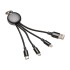 Set cavi micro USB, lighthing, type C con LED