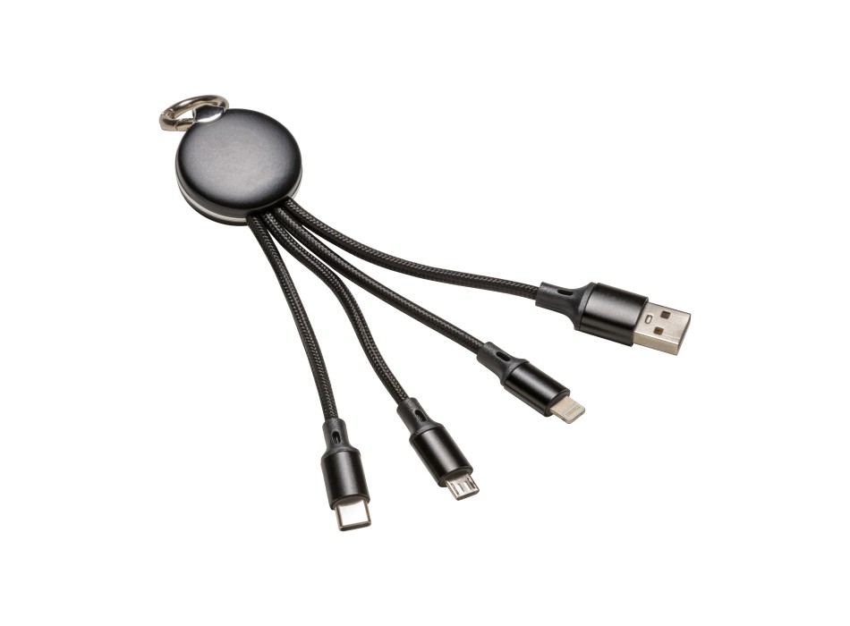 Set cavi micro USB, lighthing, type C con LED FullGadgets.com