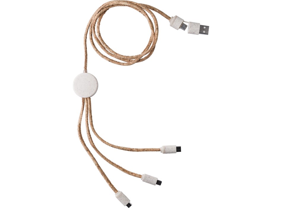 Set cavi per la ricarica sughero Gemma FullGadgets.com