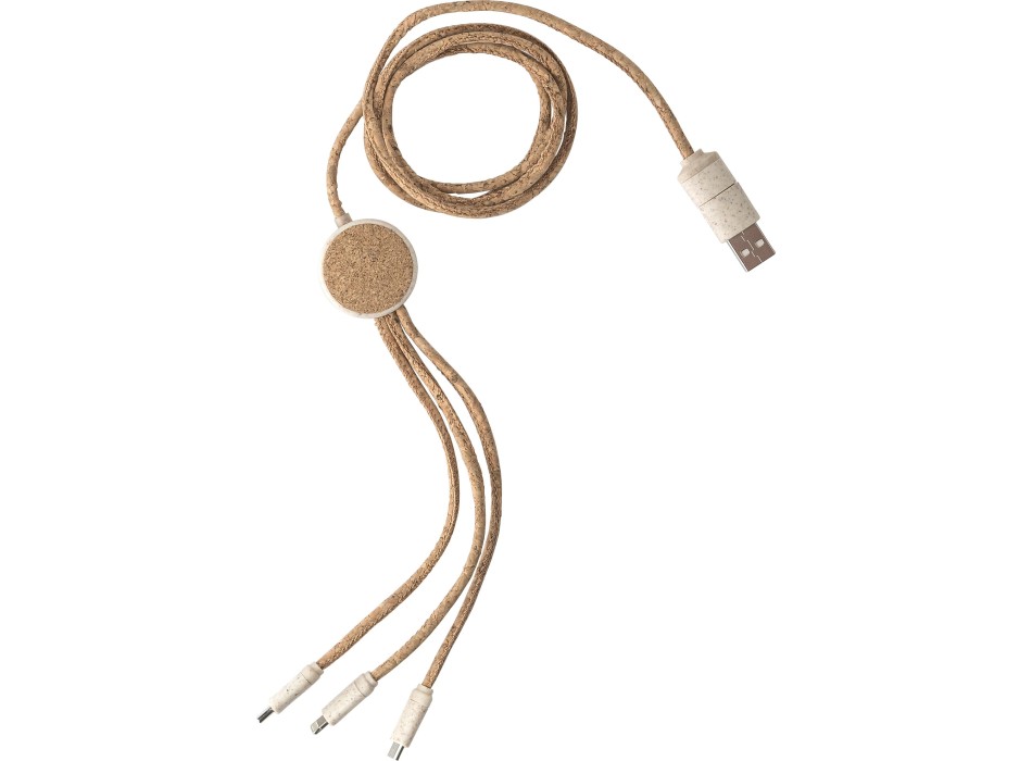 Set cavi per la ricarica sughero Gemma FullGadgets.com