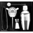 Set cocktail 5 accessori, in acciaio inox Natalina FullGadgets.com