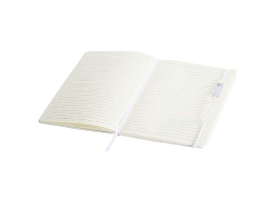 Set con blocco note formato A5 con copertina rigida e penna roller Legato Elegance FullGadgets.com