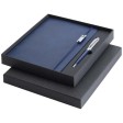 Set con blocco note formato A5 con copertina rigida e penna roller Legato Elegance FullGadgets.com