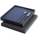 Set con blocco note formato A5 con copertina rigida e penna roller Legato Elegance FullGadgets.com