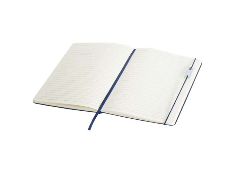 Set con blocco note formato A5 con copertina rigida e penna roller Legato Elegance FullGadgets.com
