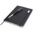 Set con blocco note formato A5 con copertina rigida e penna roller Legato Elegance FullGadgets.com