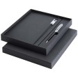 Set con blocco note formato A5 con copertina rigida e penna roller Legato Elegance FullGadgets.com