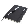 Set con blocco note formato A5 con copertina rigida e penna roller Legato Elegance FullGadgets.com