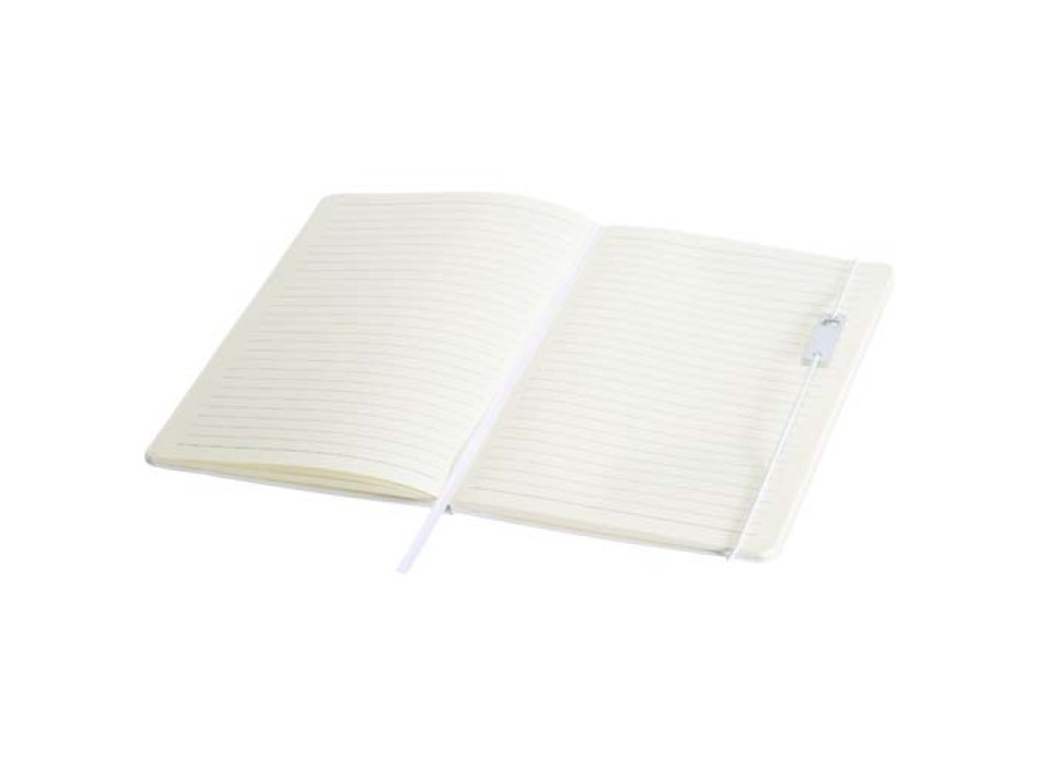 Set con blocco note formato A5 con copertina rigida e penna roller Legato Elegance FullGadgets.com
