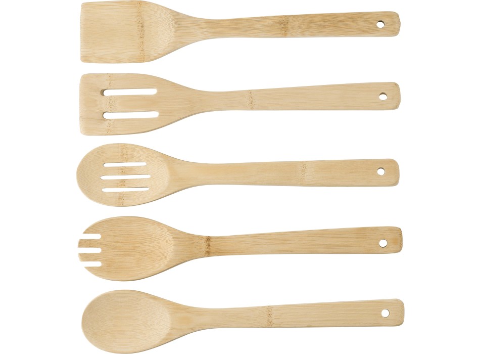 Set cucina in bamboo Benny FullGadgets.com