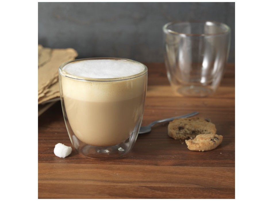 Set da 2 tazze in vetro per caffè Boda FullGadgets.com