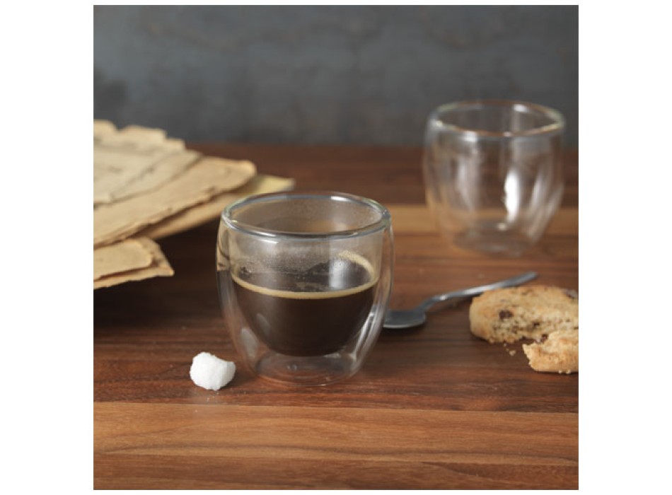 Set da 2 tazze in vetro per espresso Boda FullGadgets.com