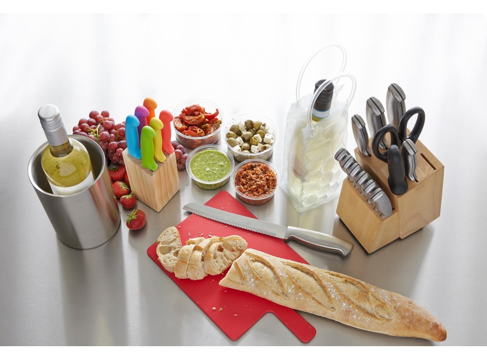 Set da cucina 14 elementi in acciaio inox Lucille FullGadgets.com