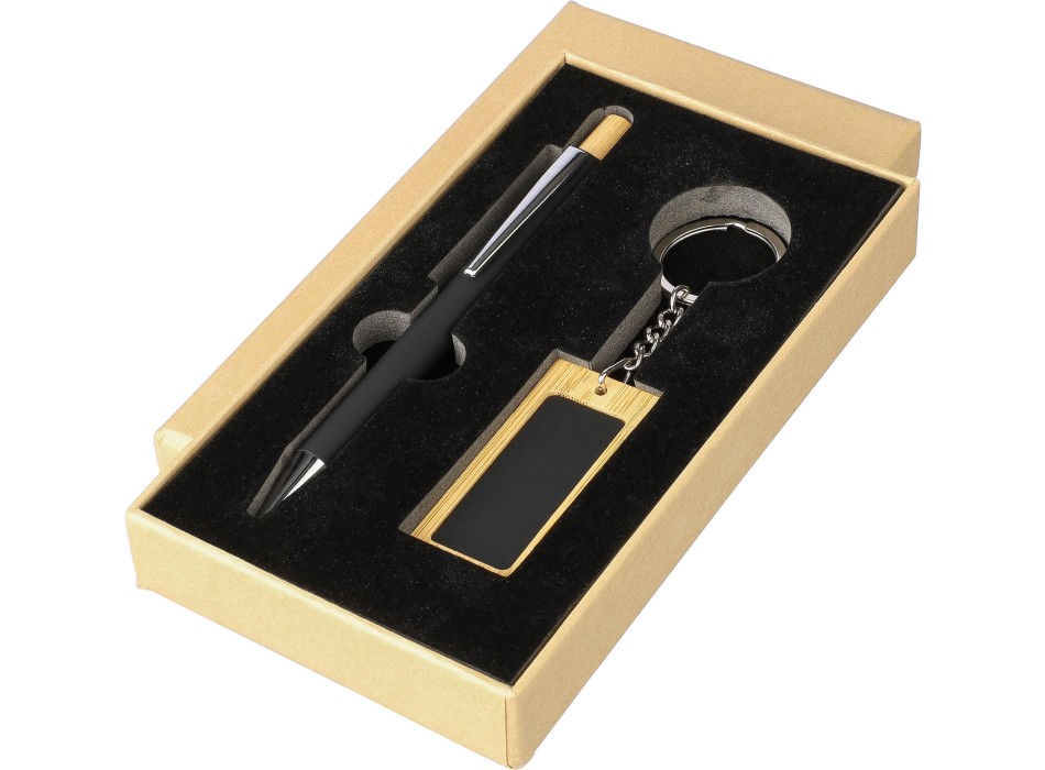 Set da scrittura in bambù Zaid FullGadgets.com