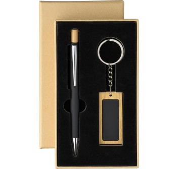 Set da scrittura in bambù Zaid FullGadgets.com