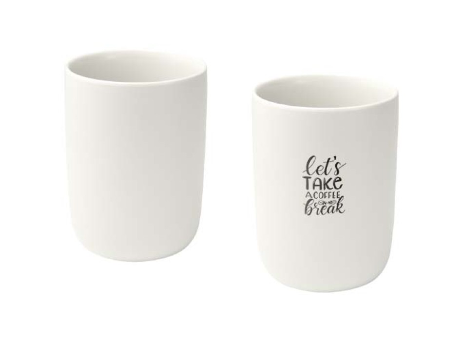 Set di 2 bicchieri in ceramica da 350 ml Male FullGadgets.com