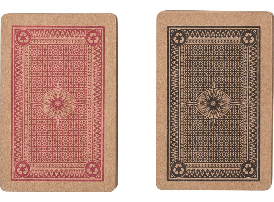 Set di 2 mazzi di carte da gioco in carta riciclata Arwen FullGadgets.com