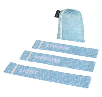 Set di 3 fasce elastiche per il fitness Ria FullGadgets.com