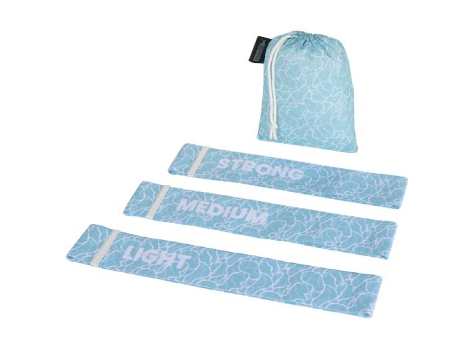 Set di 3 fasce elastiche per il fitness Ria FullGadgets.com