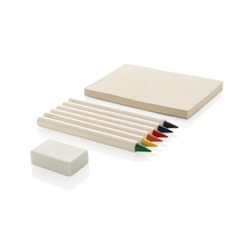 Set di 6 matite colorate infinity Micky con blocchetto GRS FullGadgets.com