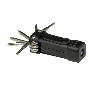 Set di cacciaviti 8 in 1 con torcia in plastica riciclata RCS Octo FullGadgets.com