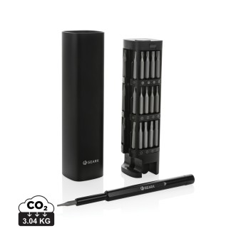 Set di cacciaviti di precisione Gear X in alluminio riciclat FullGadgets.com