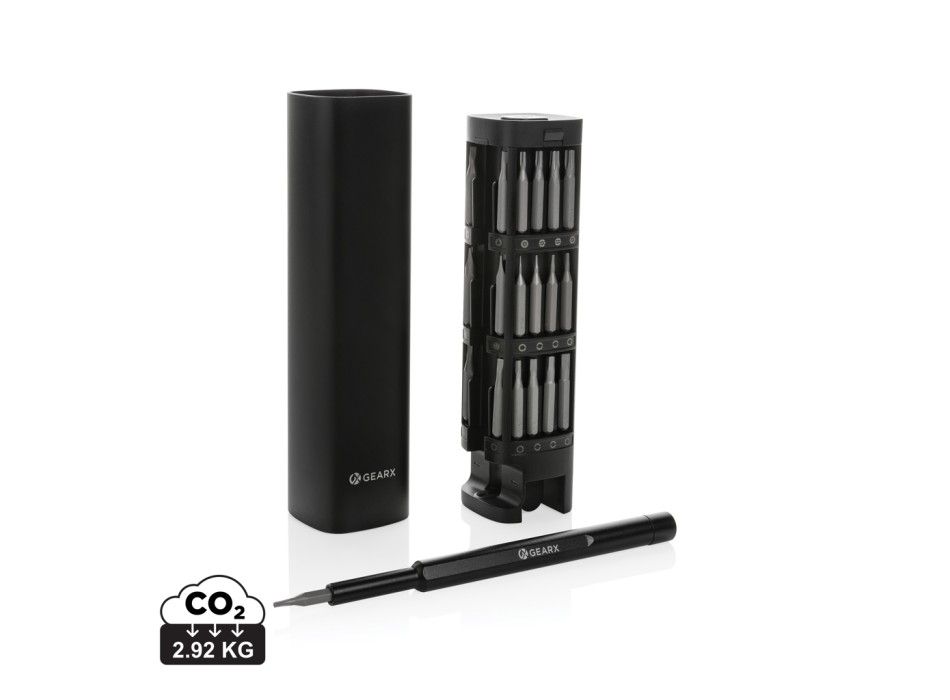 Set di cacciaviti di precisione Gear X in rAlluminio FullGadgets.com