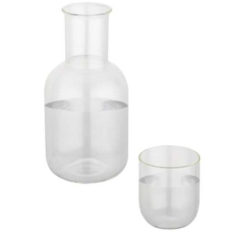 Set di caraffa e bicchieri in vetro Amelie FullGadgets.com