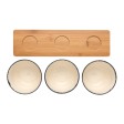 Set di ciotole con vassoio in bambù Ukiyo FullGadgets.com