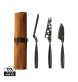 Set di coltelli da formaggio BOSKA Monaco+ Black FullGadgets.com