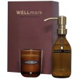 Set di dispenser di sapone per le mani da 250 ml e candela profumata da 150 g Wellmark Discovery FullGadgets.com