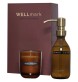 Set di dispenser di sapone per le mani da 250 ml e candela profumata da 150 g Wellmark Discovery FullGadgets.com