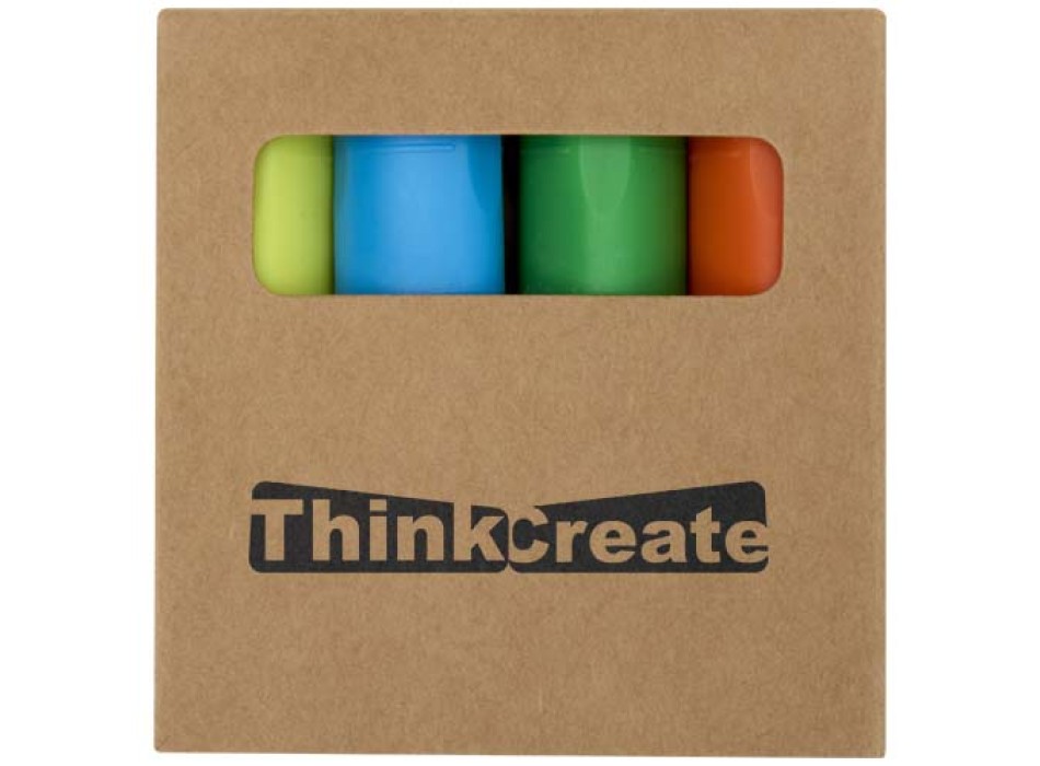 Set di evidenziatori in plastica riciclata Mini FullGadgets.com