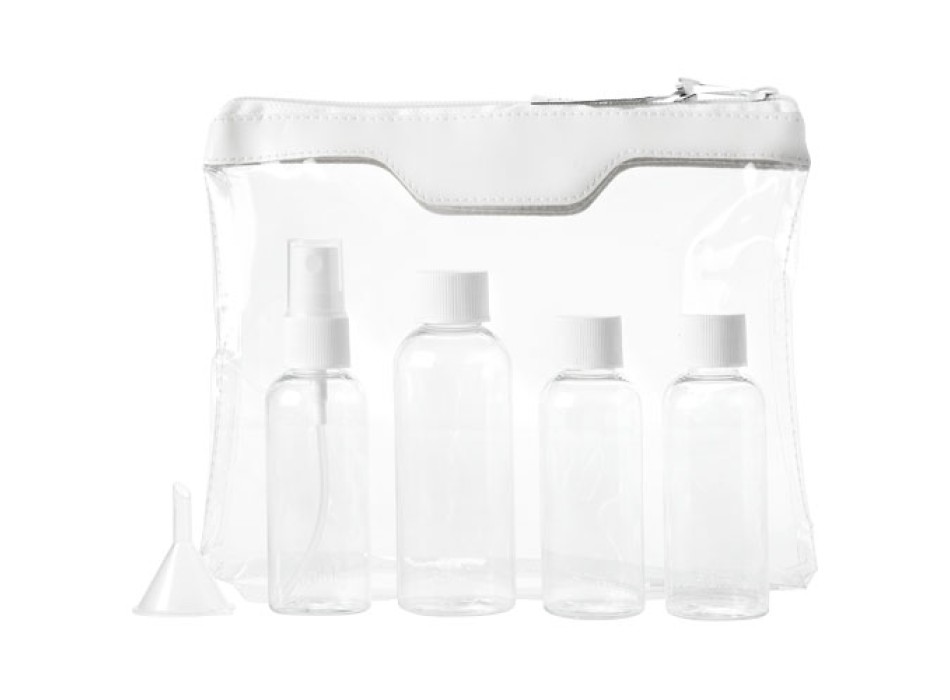 Set di flaconi da viaggio Munich approvato dalle compagnie aeree FullGadgets.com