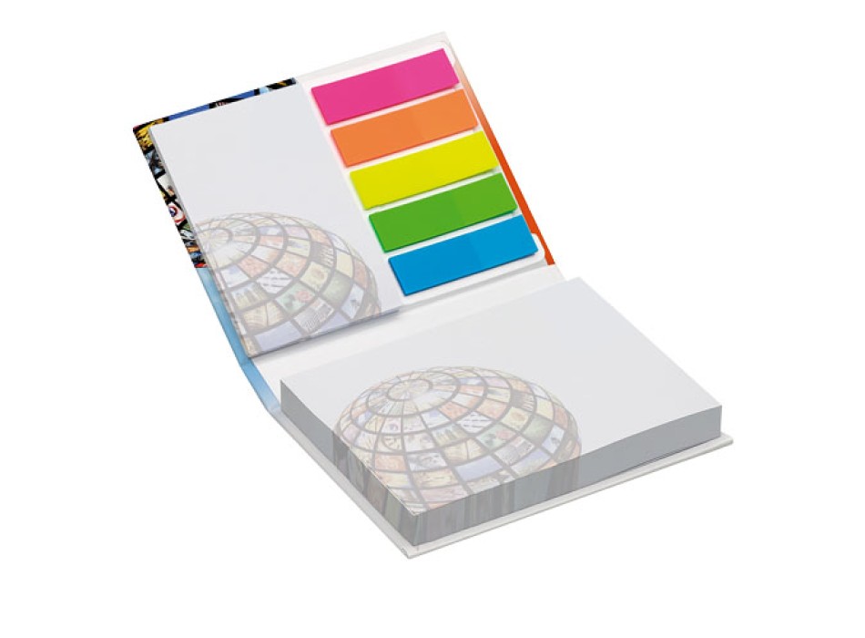 Set di foglietti e segnapagina Combi con copertina rigida FullGadgets.com