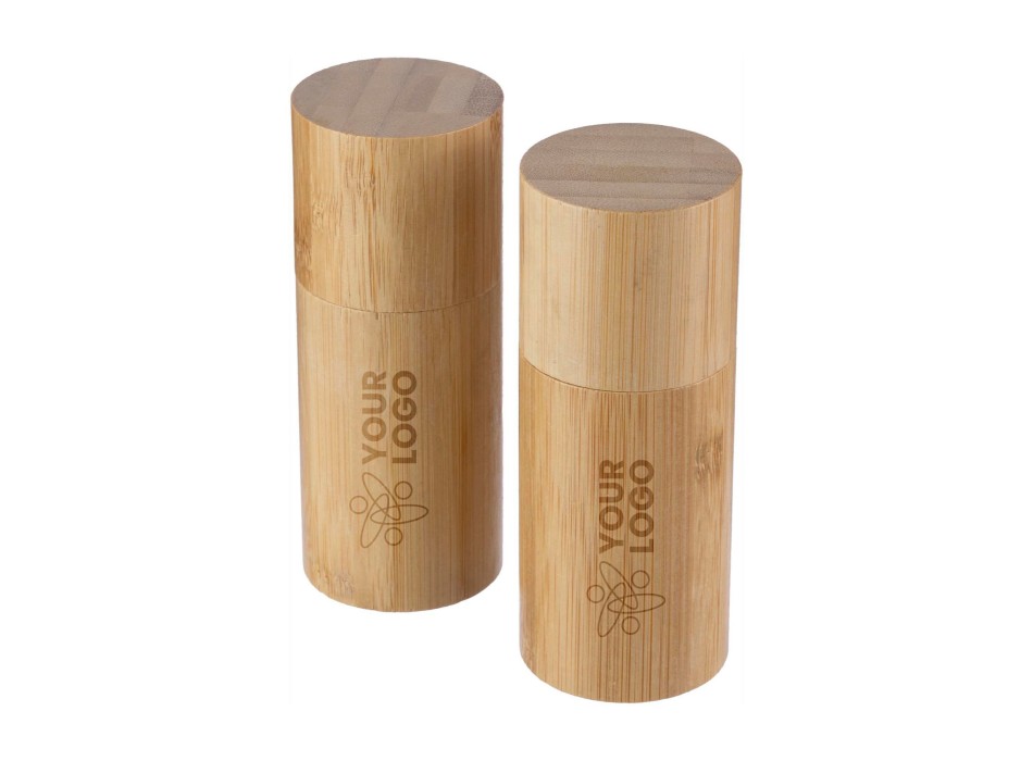 Set di macinini sale e pepe Christine | Bambù | 2 pz FullGadgets.com