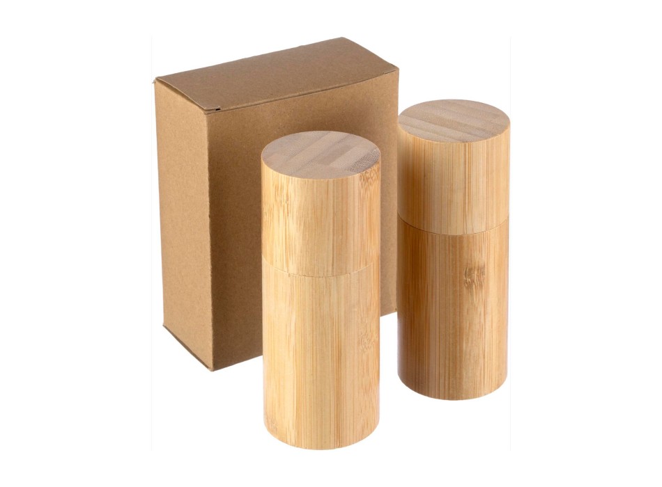 Set di macinini sale e pepe Christine | Bambù | 2 pz FullGadgets.com
