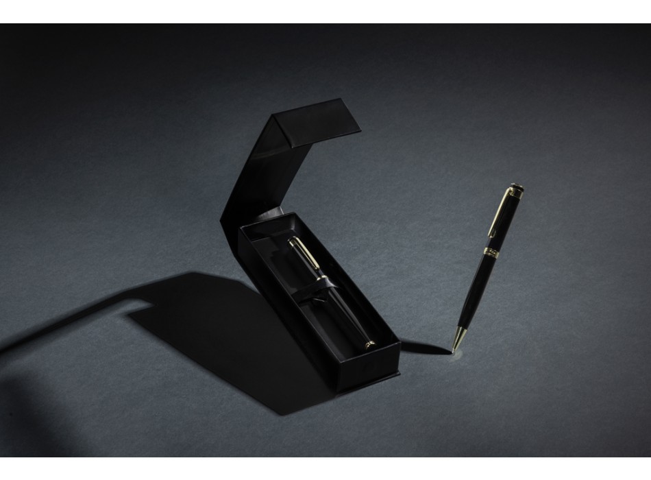 Set di penne deluxe Luca Swiss Peak in ottone riciclato  RCS FullGadgets.com