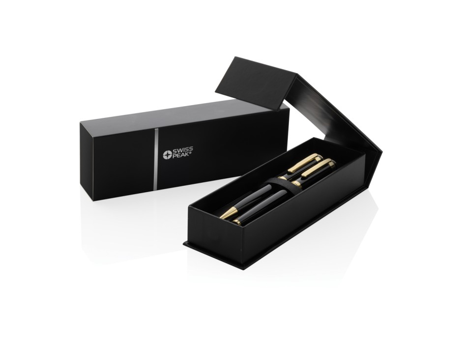 Set di penne deluxe Luca Swiss Peak in ottone riciclato  RCS FullGadgets.com