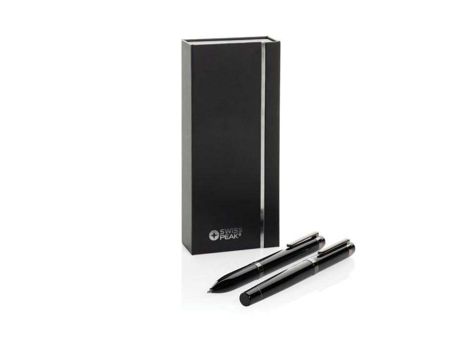 Set di penne di lusso Swiss Peak OSLO in rAcciaio FullGadgets.com
