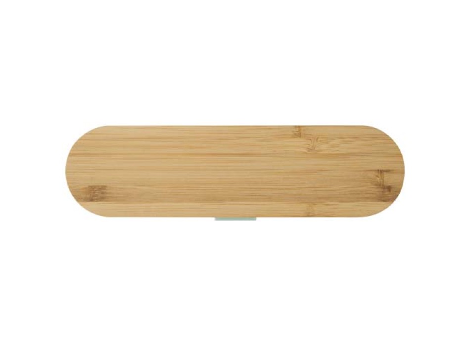 Set di posate con coperchio in bambù Runa FullGadgets.com