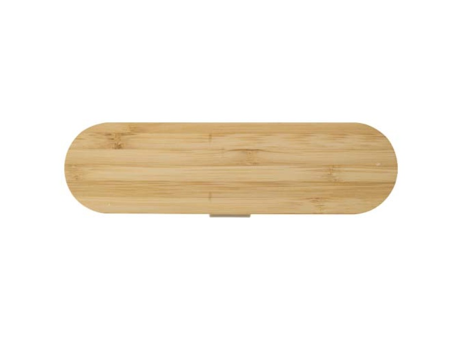 Set di posate con coperchio in bambù Runa FullGadgets.com