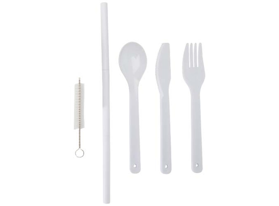 Set di posate con coperchio in bambù Runa FullGadgets.com