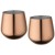 Set di tazze in acciaio inossidabile Cascade da 540 ml