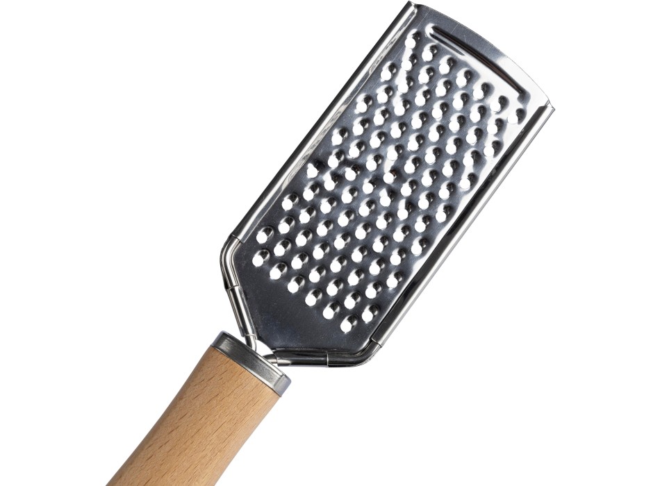 Set di utensili da cucina in metallo e legno Sylvan FullGadgets.com